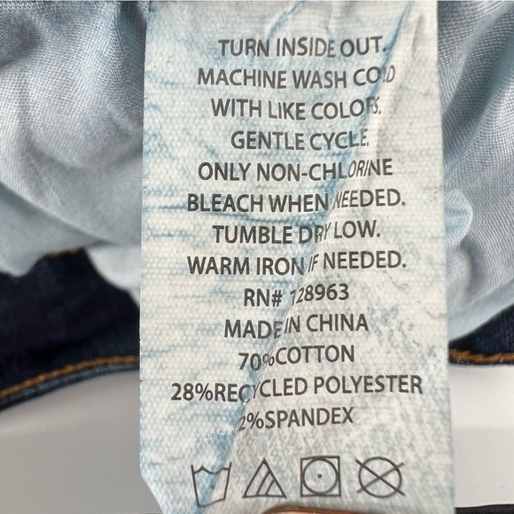 Indigo Rein Curvy Distressed Jeans Size 7 Women’s - Picture 5 of 5